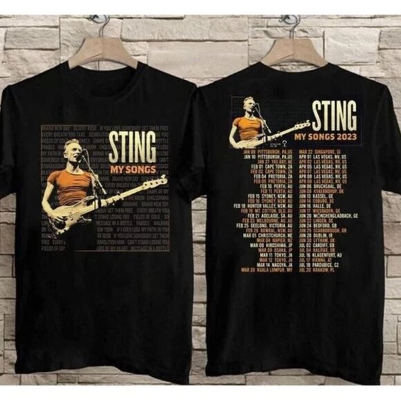 Renee
F Other - Sting My Songs 2023 Tour Tshirt Sting My Songs World 2 Sided T Shirts 152